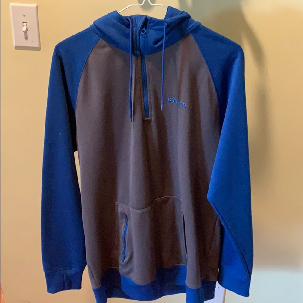 Burton quarter zip hoodie men’s medium